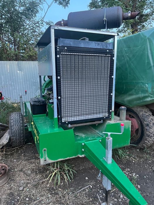 Tamburi irigat si motopompa