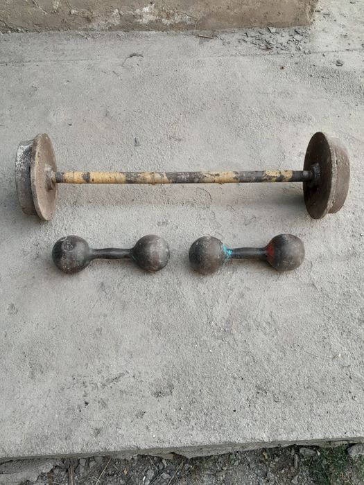 Продам штангу и галтели