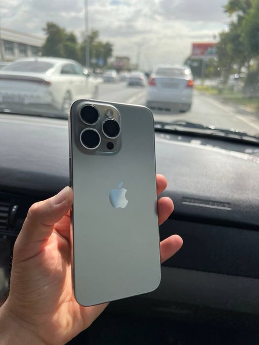Iphone 15 pro max 256gb 88% sim kartali