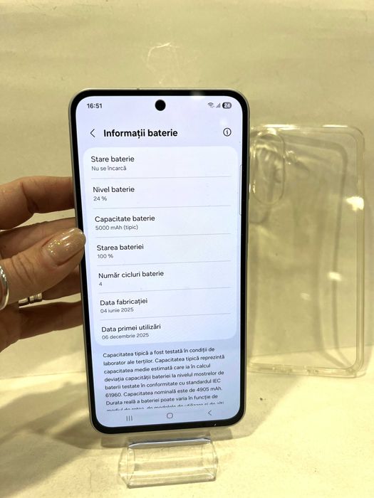 Samsung A56 5G, 128GB/8GB, Awesome LightGray!