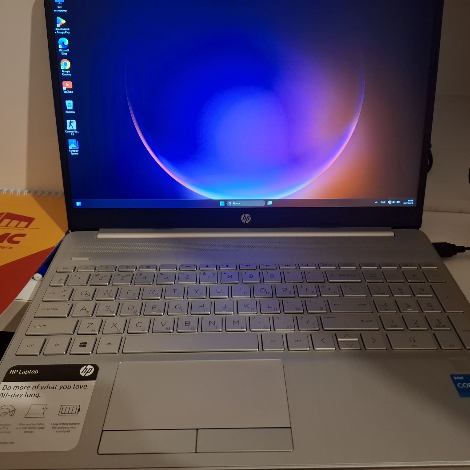 Продам,HP  ноутбук .модельHp 15-dw3033dx