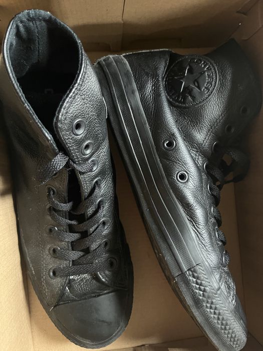 Кецове Конвърс/ Converse естествена кожа