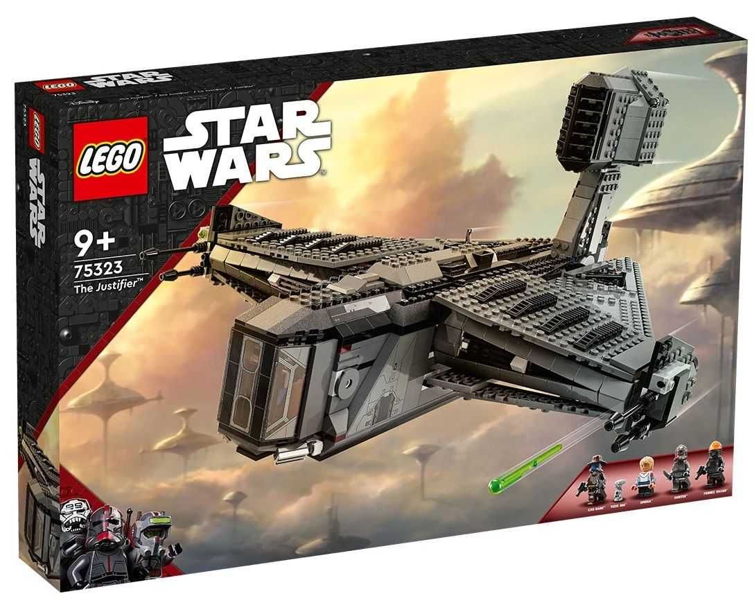 НОВО LEGO Star Wars - The Justifier, Космически кораб (75323)