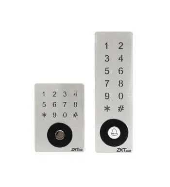 Металлический, автономный, уличный терминал (карта+код+звонок)