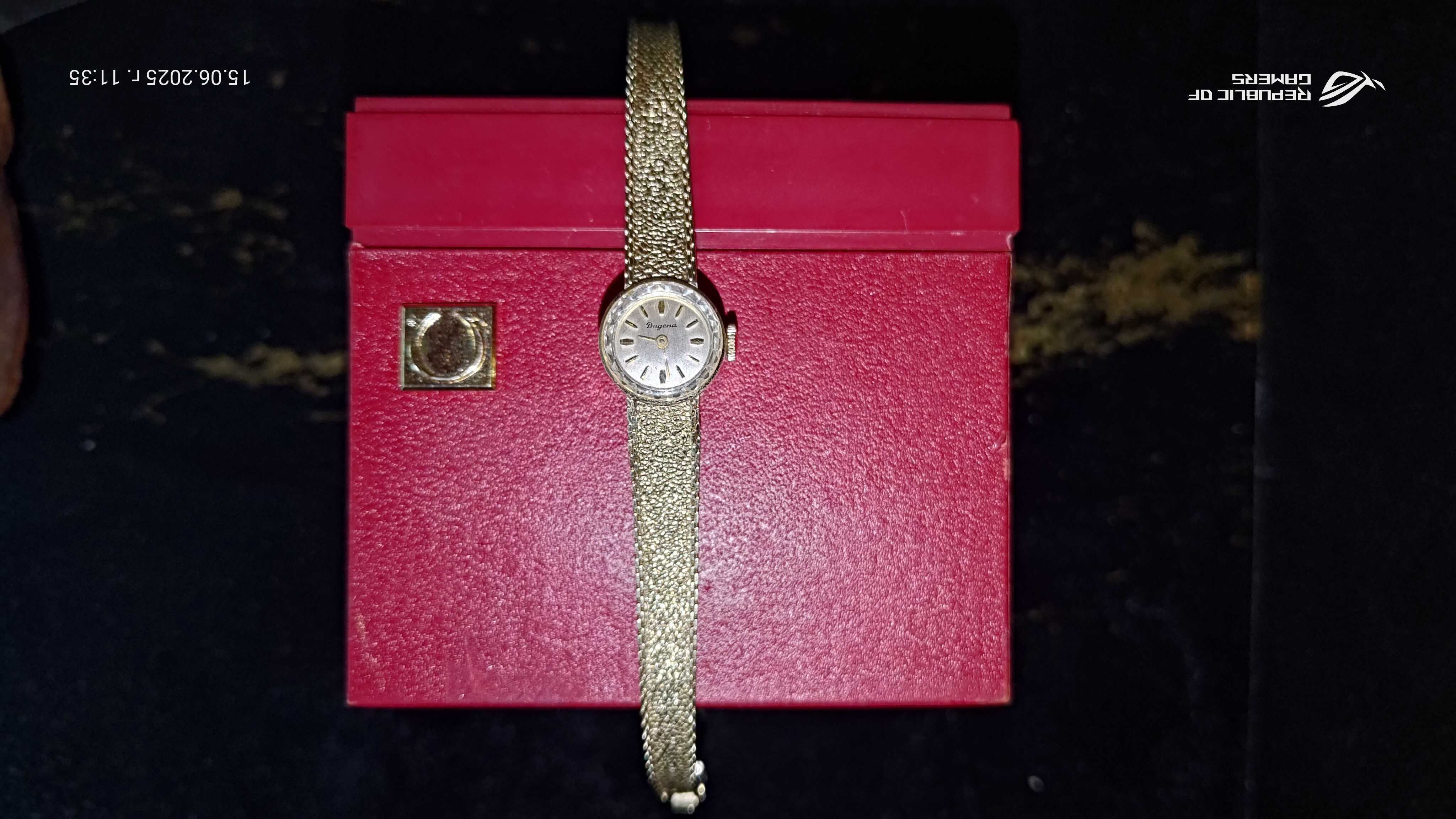 Omega 18K, cal. 269, Anker 14K, Dugena 14K