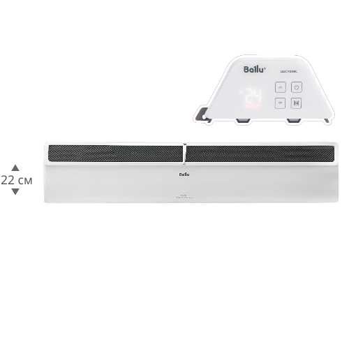 Плинтусный конвектор BALLU 2000