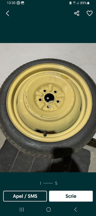 Vând roti slim pentru diferite masini:Nissan.Dacia Duster.Toyota.Renau