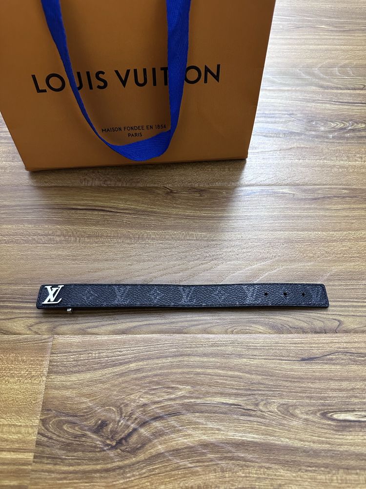 Bratara LV slim monogram