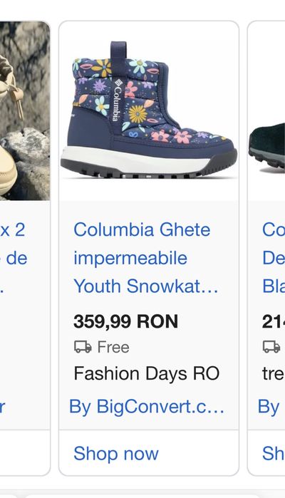 Ghete zapada Columbia