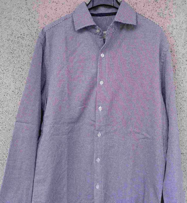 мъжка риза италянска дизайнерска високо качествена BOGGI НОВО