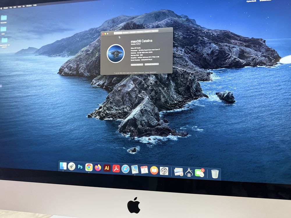 iMac 27, 3.4 GHz, Intel i7