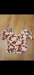 Top crop floral de vara