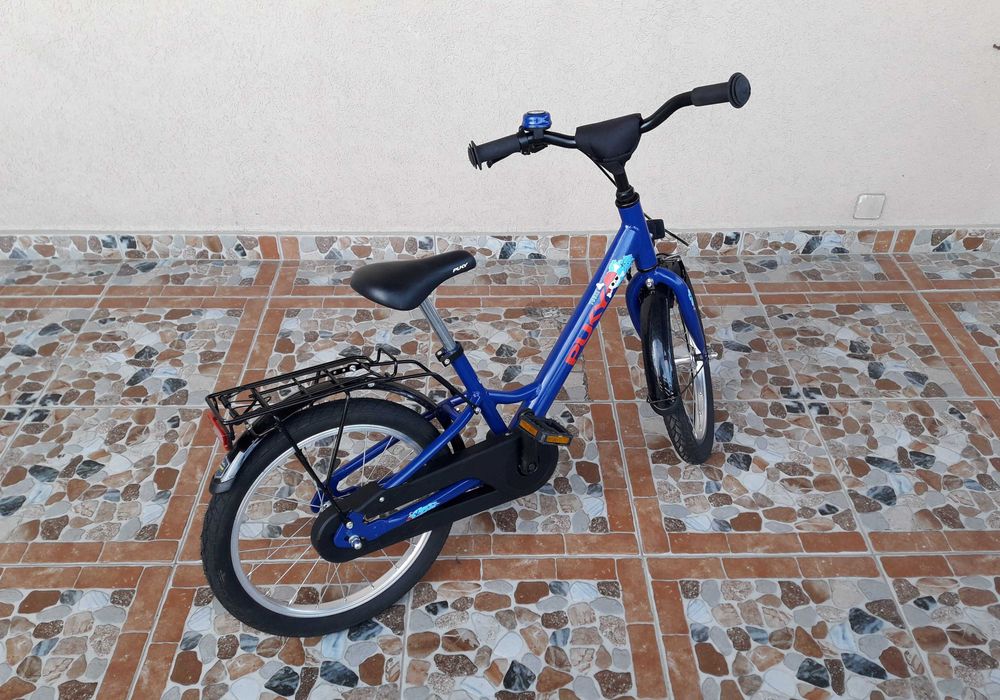 Bicicletă pentru copii 18’ PUKY Youke 18-1, ALUMINIU – Albastru