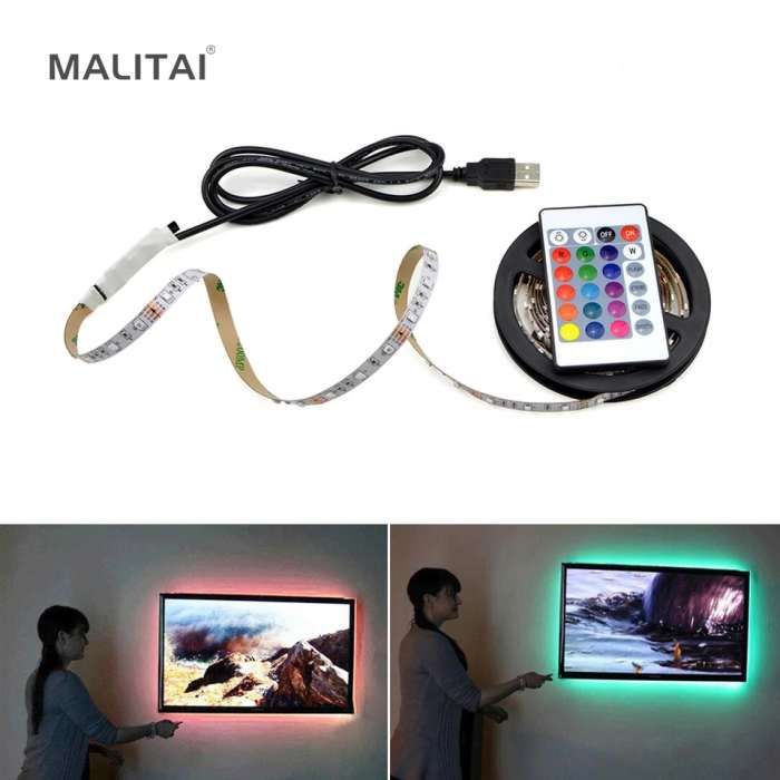 TV Background Lighting With Remote Controller