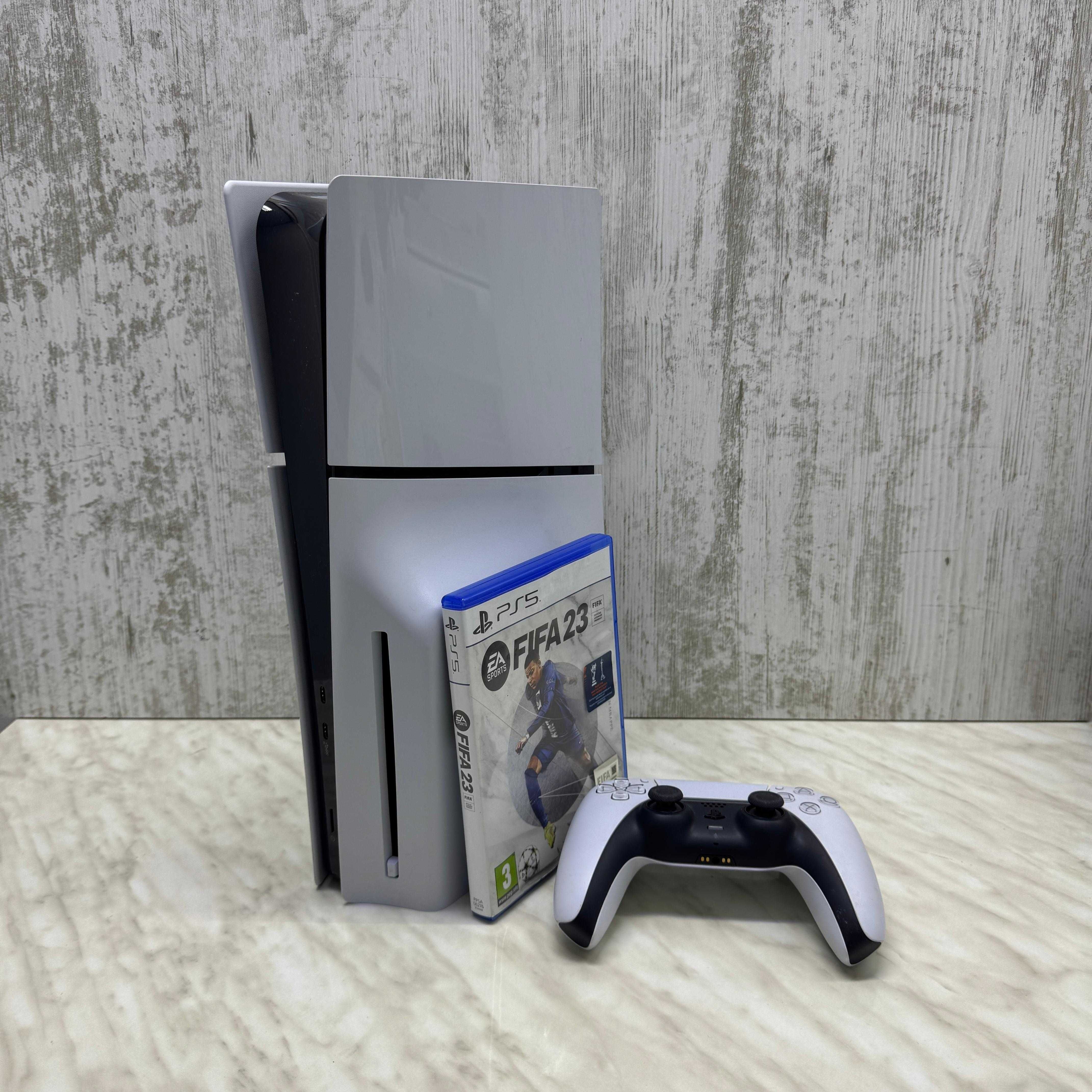 Playstation 5 Slim cu Disk+ 1 Maneta + Fifa 23 Zeus Amanet Vitan 1371