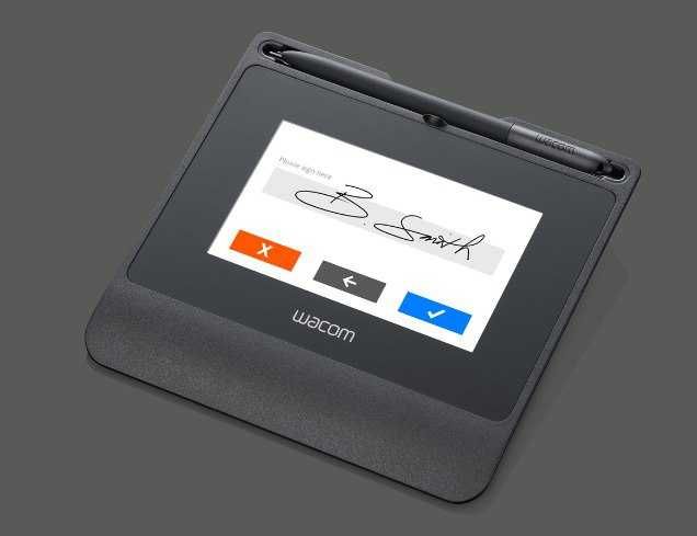 Планшет для подписи Wacom color Signature Pad (STU-540)