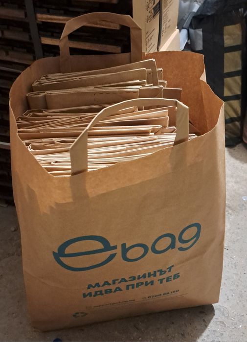 Подарявам 27 хартиени пликове за София