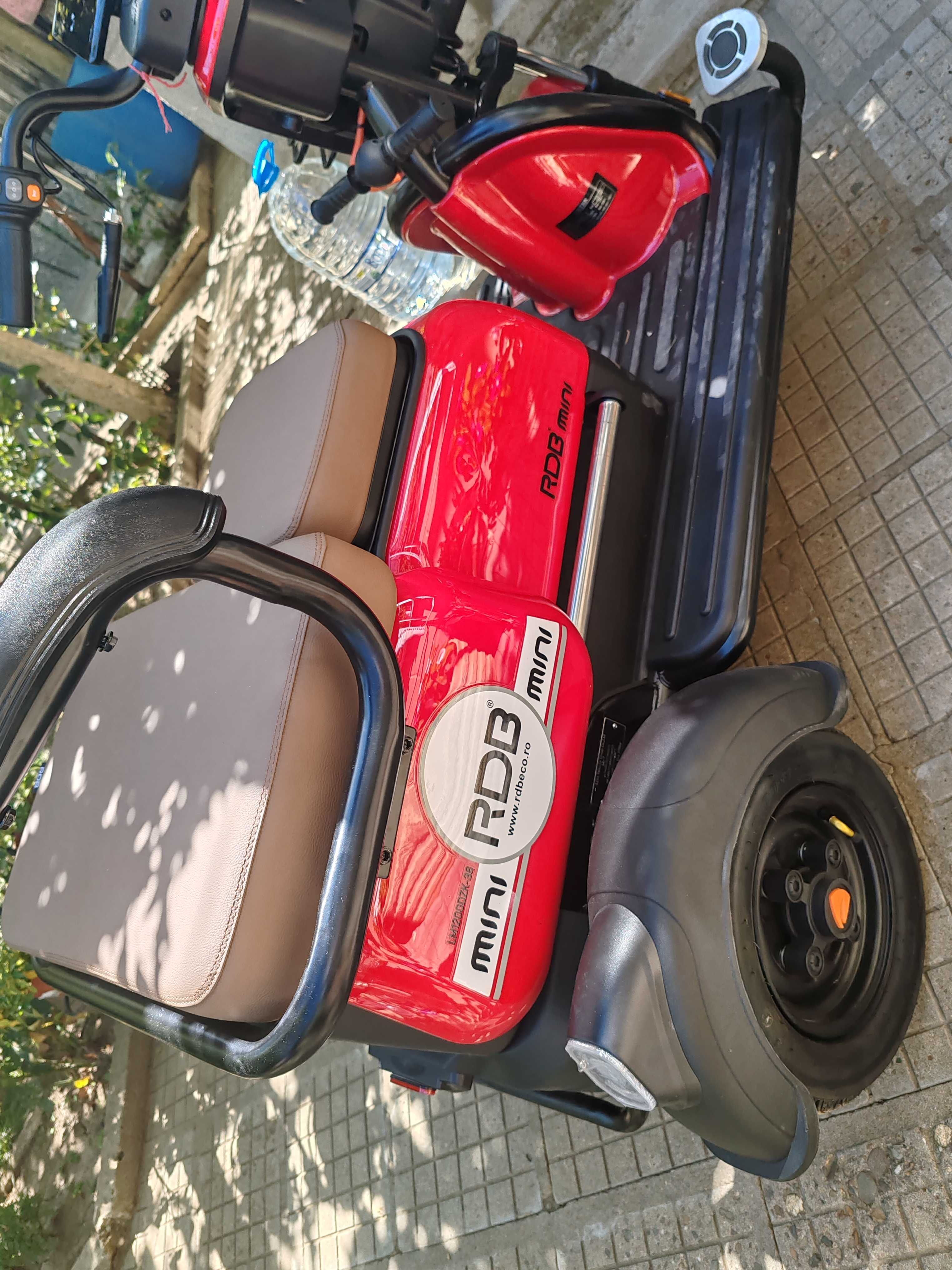 RDB MINI Електрическа триколка, 2000W, 25 км/ч