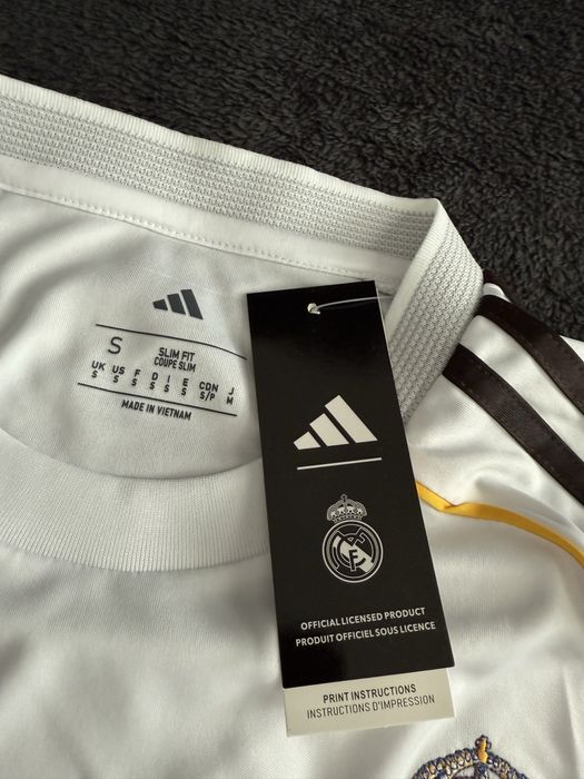 Tricou oficial Real Madrid 2025/26 – Home, Adidas, mărime S