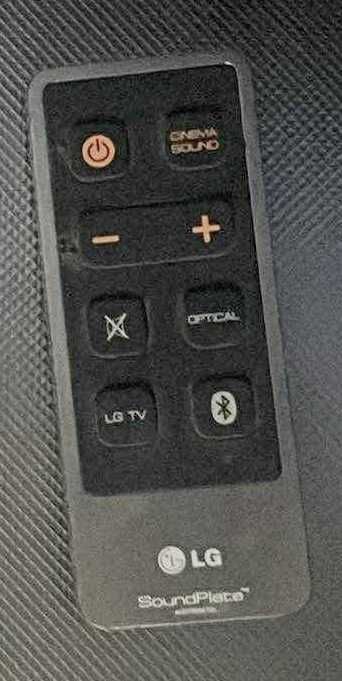 soundbar Sound Plate LG 341N cu bluetooth