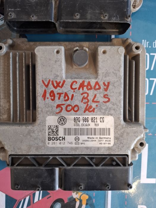 Calculator ECU Motor VW Caddy 1.9 tdi BLS BJB