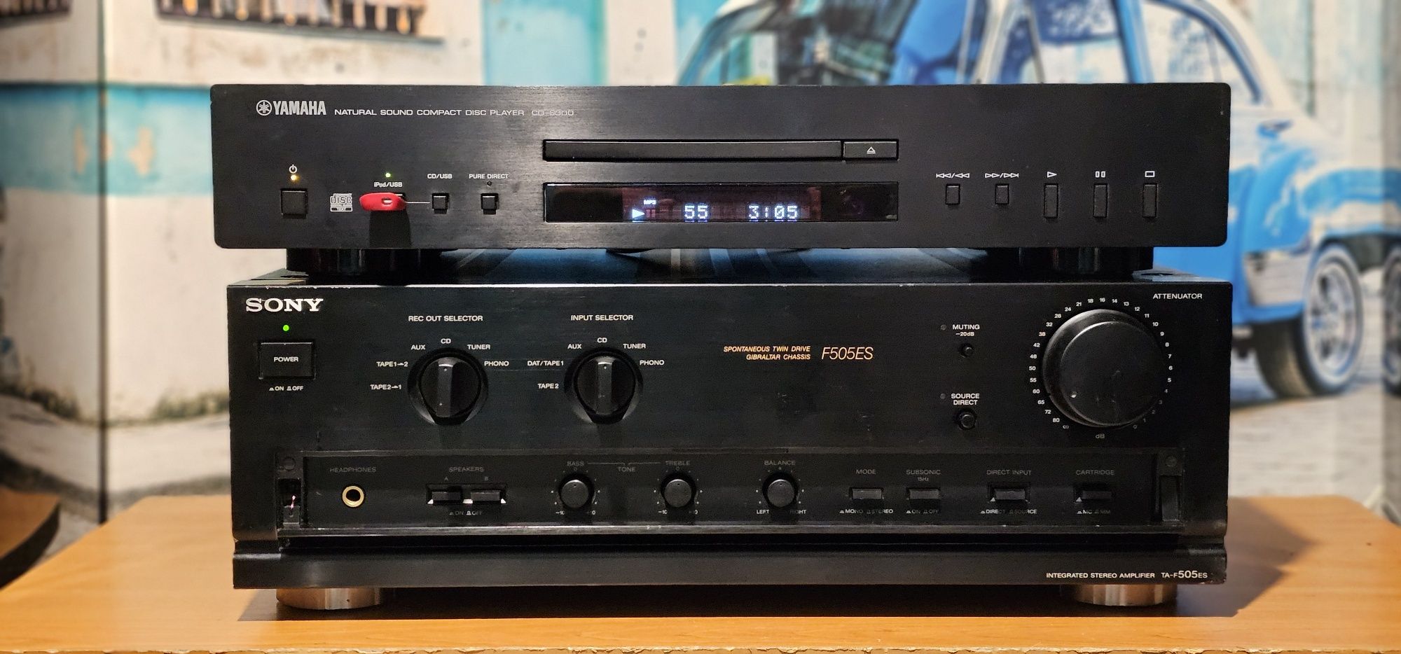 Amplificator statie Sony TA F 505 ES
