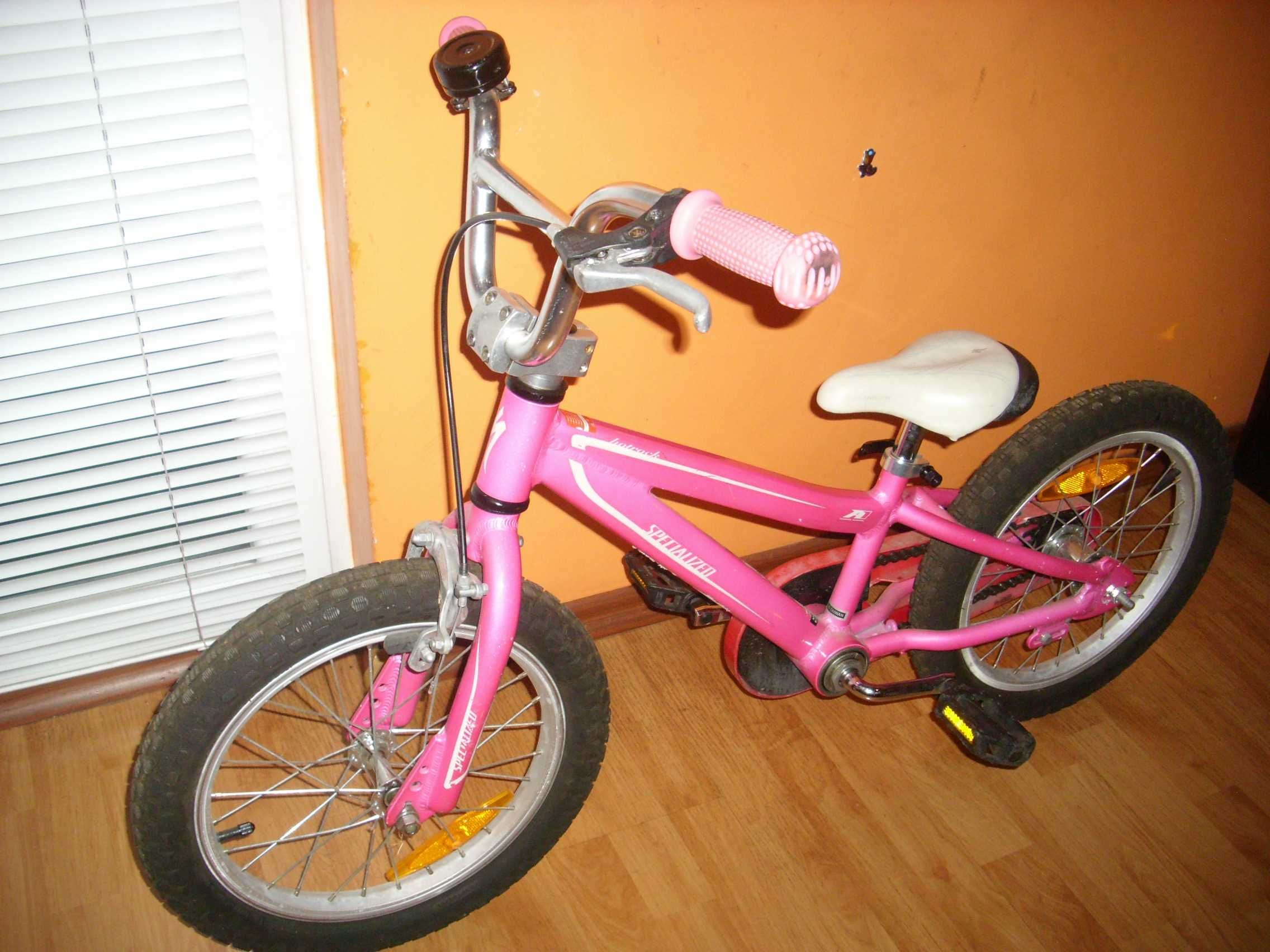2бр.SPECIALIZED 16" АЛУМИНИЕВ детски велосипед,колело+помощни колела.