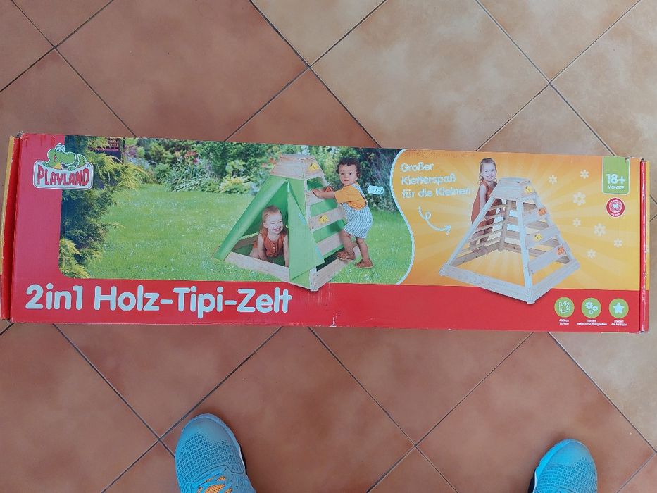 Căsuța copii din lemn