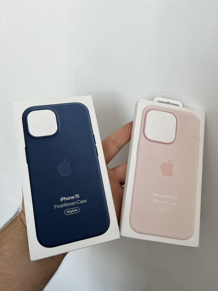 Huse Originale Apple - iphone 15 / 15 PRO  - 200 ron / b !