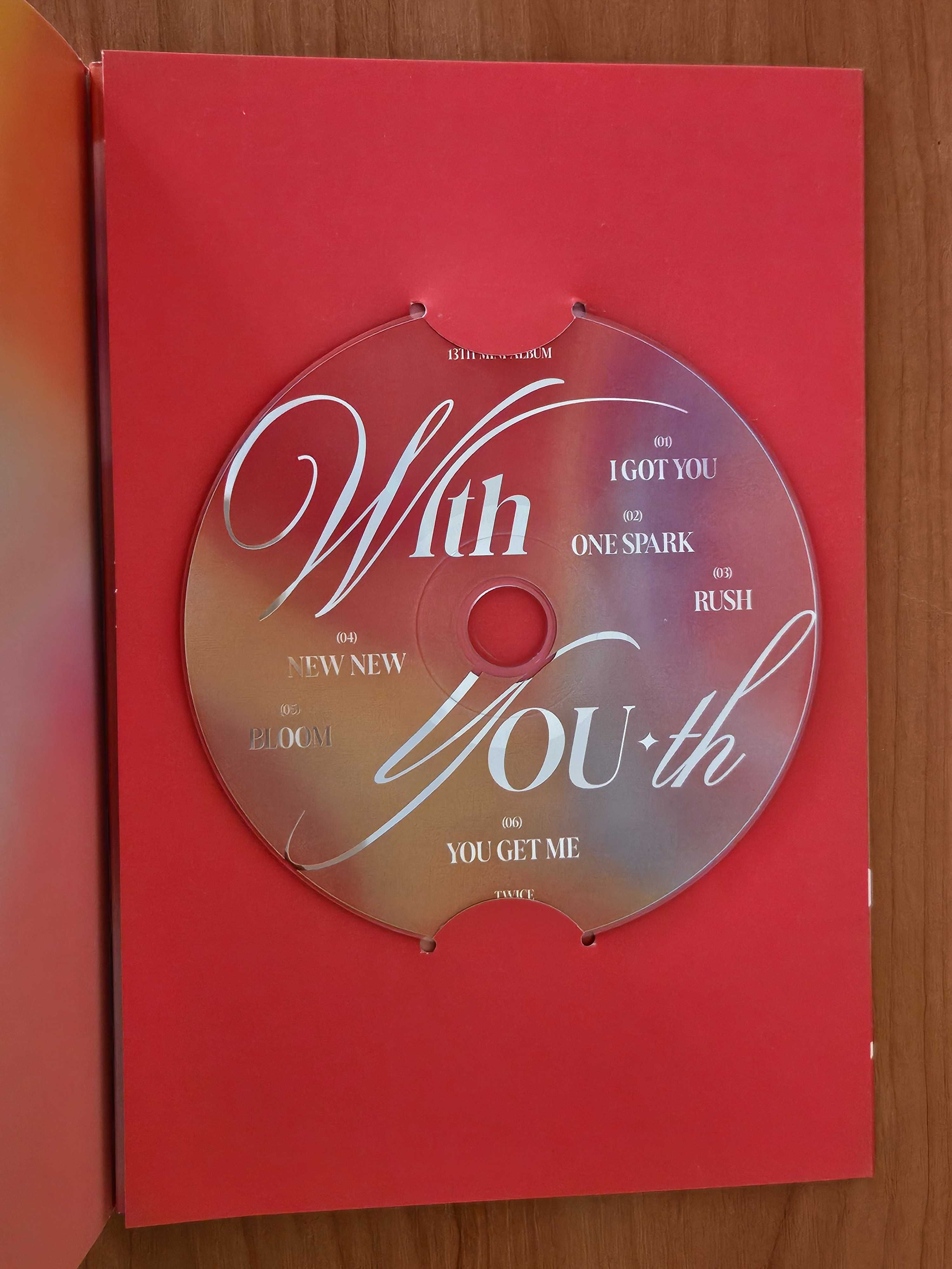 Kpop Albums: Twice With Youth, Nayeon Official Film Photocard