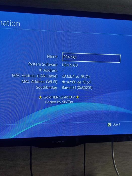 С ГАРАНЦИЯ ! 1Г PlayStation 4 Pro SW 9.00 PS4 1TB профилактиран