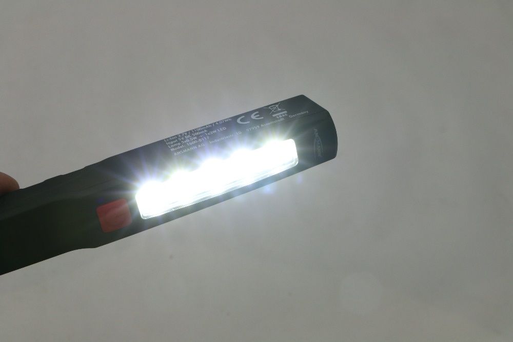 LED акумулаторна работна лампа, 200lm, 1100 mAh, немска, Германия