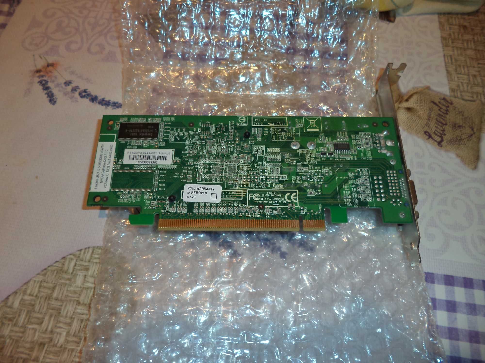 Nvidia GeForce 6200LE 64mb mufa VGA, TV/Out