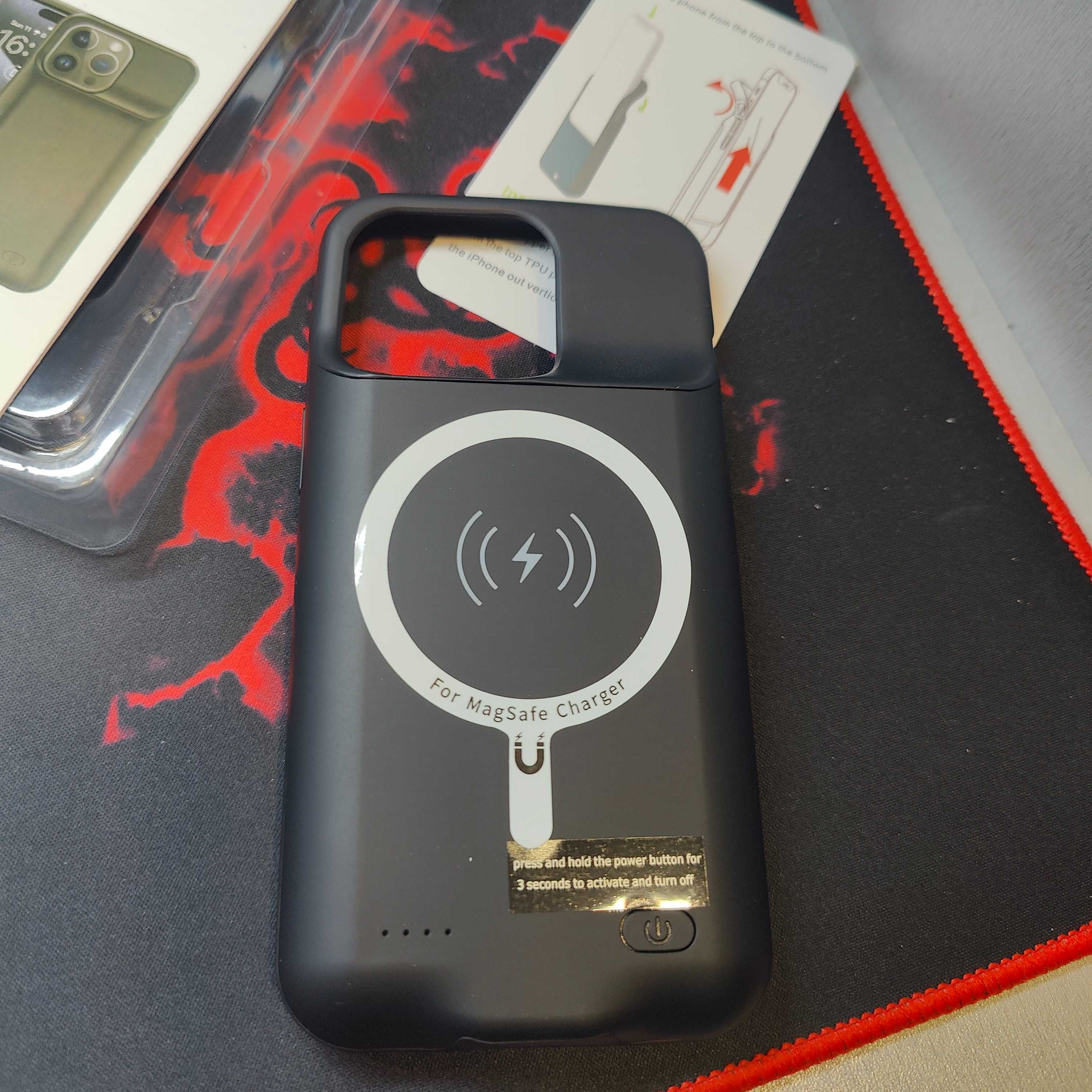 iPhone 15 Pro, 7000 mAh Калъф с батерия  Pro Magsafe Battery