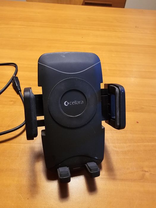 Suport auto cu încărcare wireless 10w grila ventilație sau parbriz