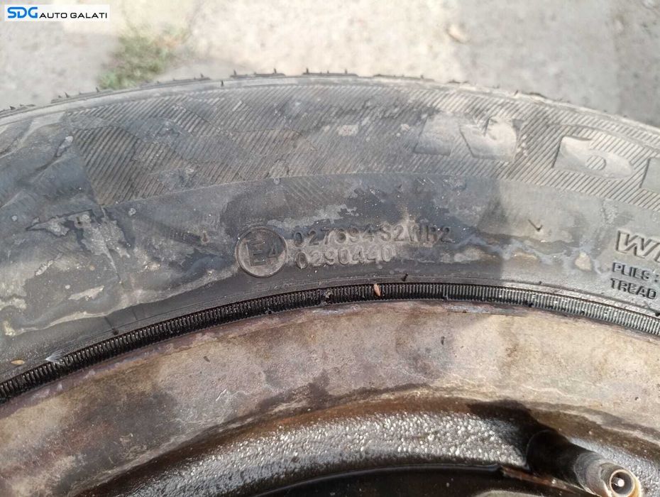 Roata Janta Tabla 195 65 15 R15 Peugeot 307 2001 - 2005 [M6542]