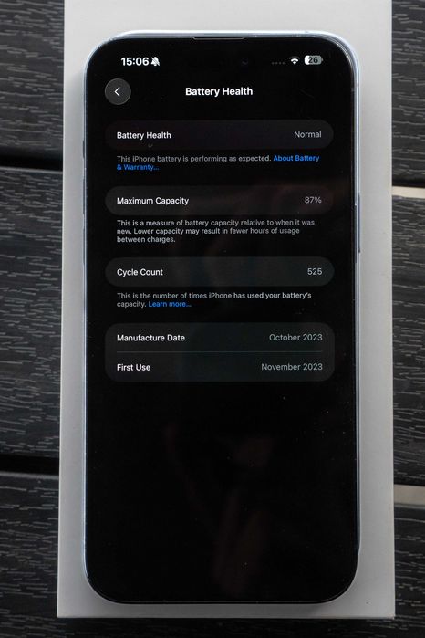 iPhone 15 Pro Max 256 GB Yettel