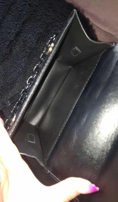 Geantă mini neagră