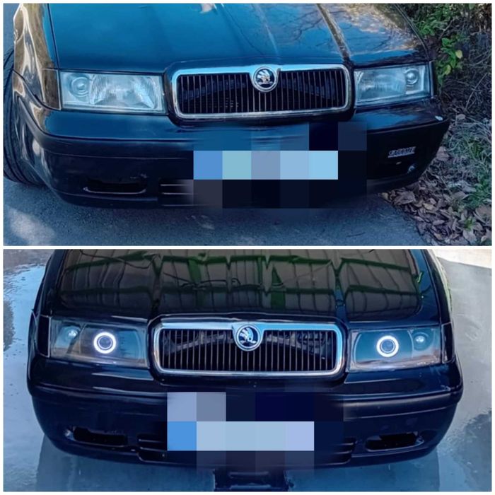 Рециклиране на фарове, вграждане, bi-LED