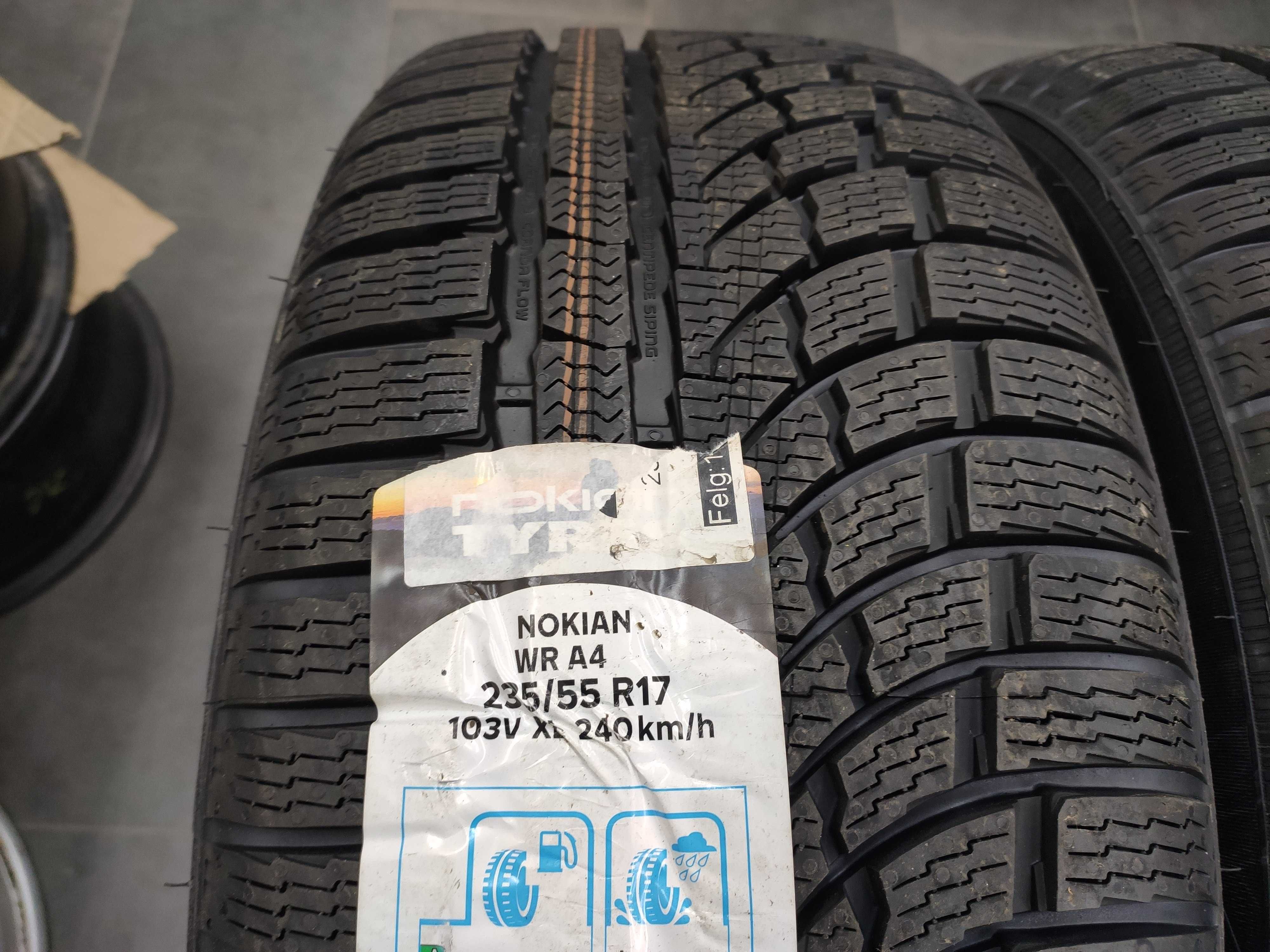 4бр Нови Зимни гуми 235 55 17 - Nokian