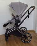 Cybex Priam 4.0 Mirage Grey cu cadru Chorme Brown!