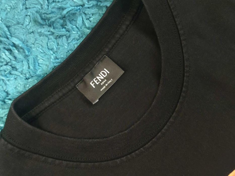 Tricou Fendi Bear Regular - Black Edition