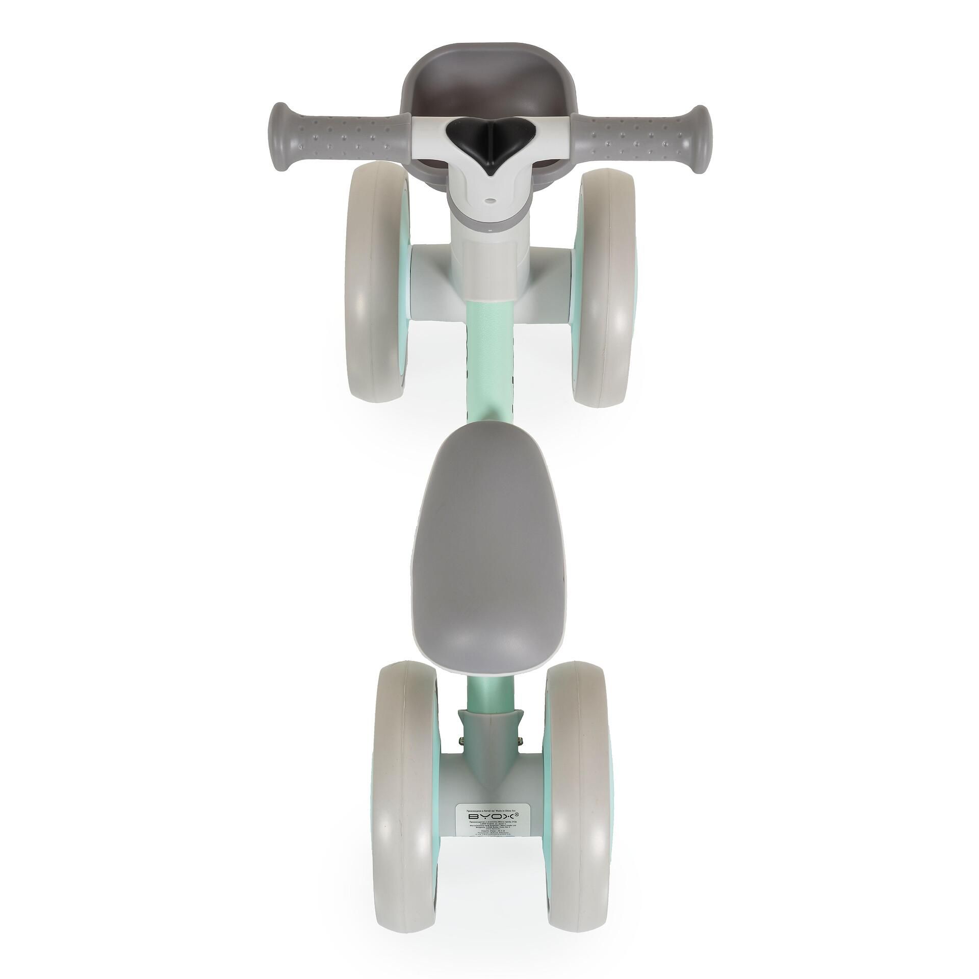 Мини баланс велосипед mini rider зелен