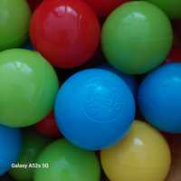 Пластмасови топки за игра Euro-Matic, 6 см, 50 бр. смесени в 4 цвята