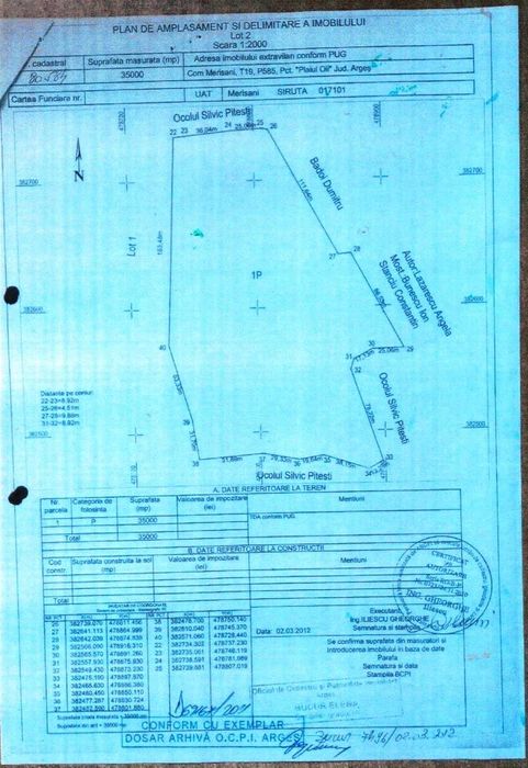 Teren extravilan - pasune 3.5 HA pretabil plantatii