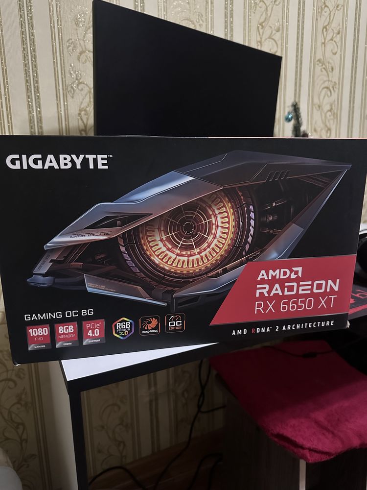 Gigabite radeon Rx6650 tx Gaming oc