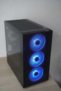 mATX Кутия Cooler Master Masterbox NR400 +3 x 120mm blue LED fan