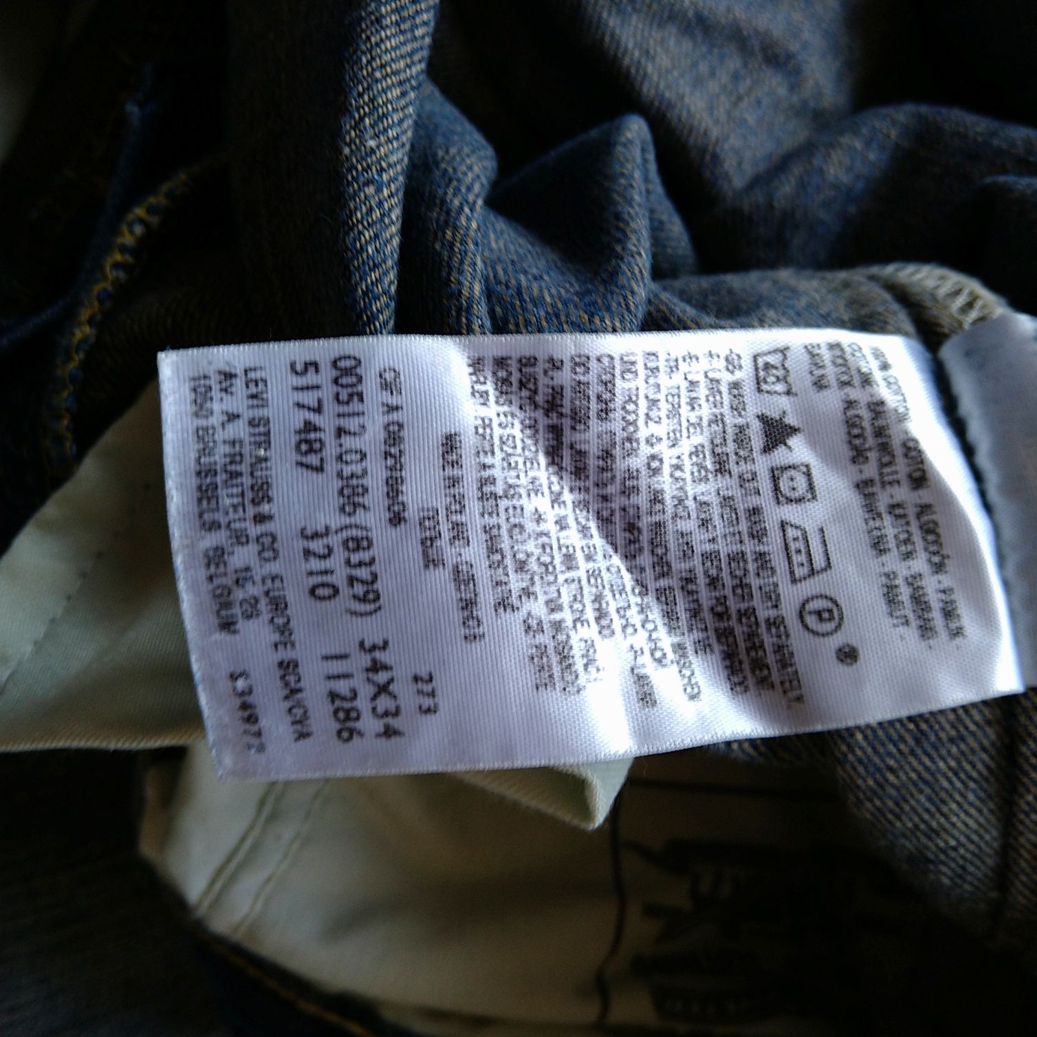 Levis 512 bootcut