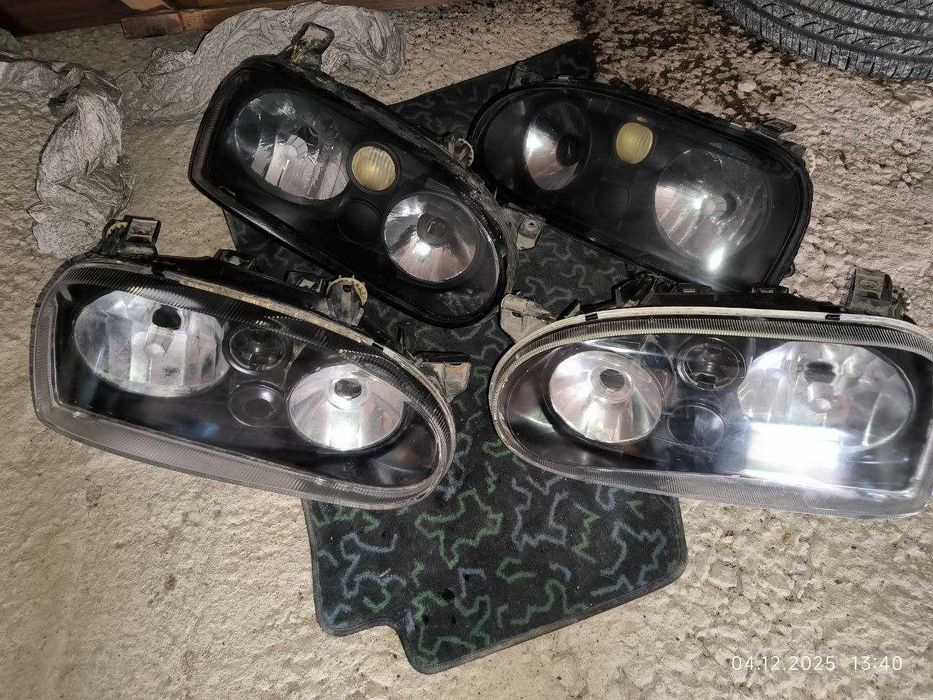 Тюнинг фары на Golf 3 Hella G4Look 2 комплекта (4 фары)