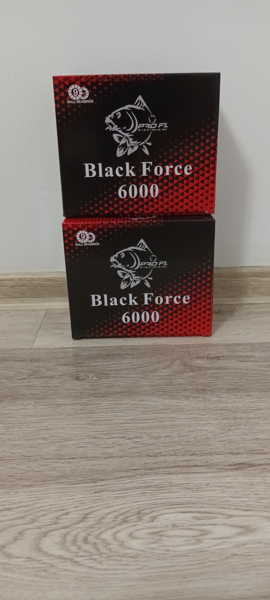 Set 2 Mulinete FL	Black Force 6000 10Rulmenti model nou 2022